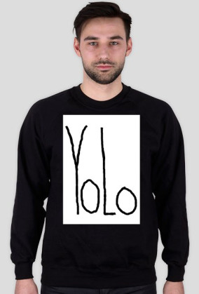 YOLO BLACK SWEAT