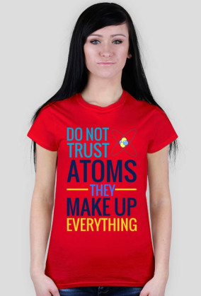 Don't trust atoms - koszulka chemiczna