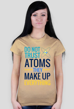 Don't trust atoms - koszulka chemiczna
