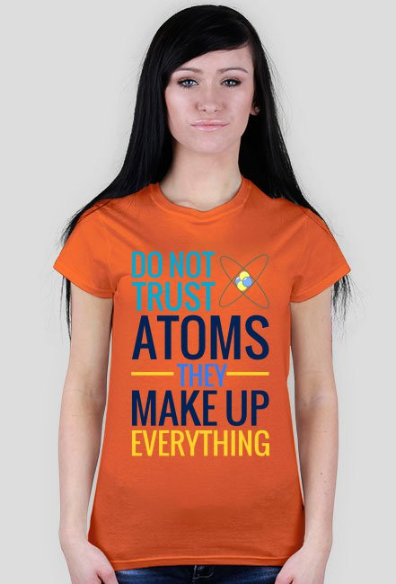 Don't trust atoms - koszulka chemiczna