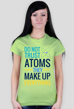 Don't trust atoms - koszulka chemiczna