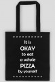 PIZZA v2 torba CZARNA