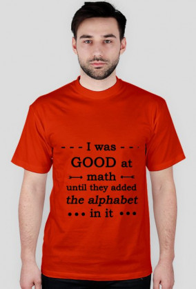 MATH koszulka męska