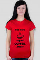 COFFEE koszulka damska