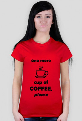 COFFEE koszulka damska