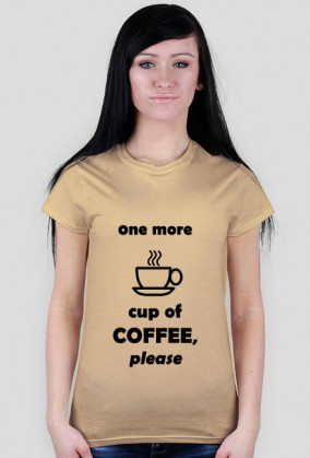 COFFEE koszulka damska