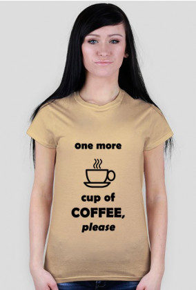 COFFEE koszulka damska