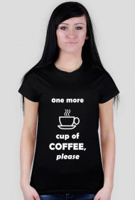 COFFEE koszulka damska
