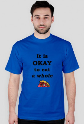 PIZZA koszulka męska