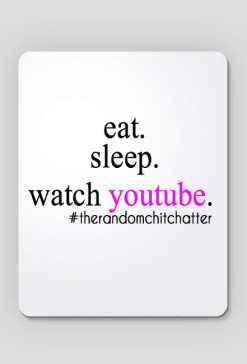Podkładka pod myszkę EAT.SLEEP.WATCH YT