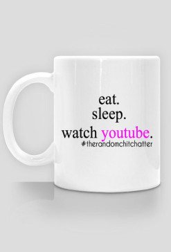 Kubek EAT.SLEEP.WATCH YT