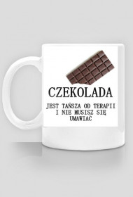 Czekolada: Jest tańsza od terapii i nie musisz się umawiać.