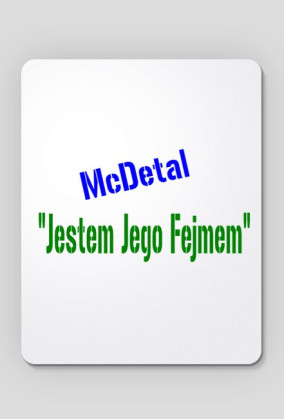 Podkladka Pod Mysz Jestem Fejmem