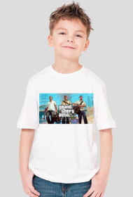 gta 5 koszulka biała