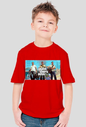 gta 5 koszulka czerwona