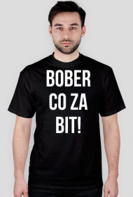 BOBER CO ZA BIT T-Shirt Koszulka czarna