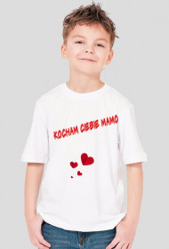 koszulka chlopieca serduszka