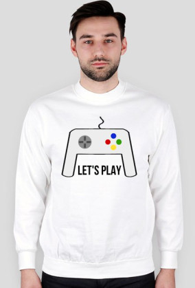 Bluza ,,Let's play" różne kolory