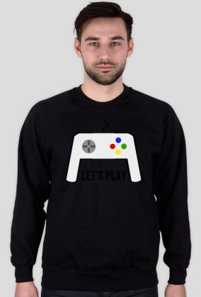 Bluza ,,Let's play" różne kolory