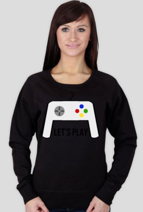 Bluza ,,Let's play" różne kolory