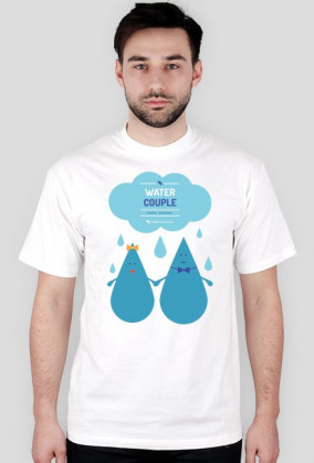 Water couple (para wodna) - bardzo męska koszulka