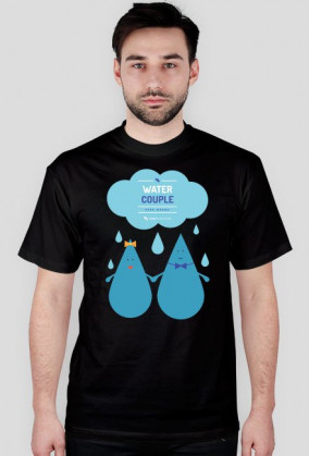 Water couple (para wodna) - bardzo męska koszulka