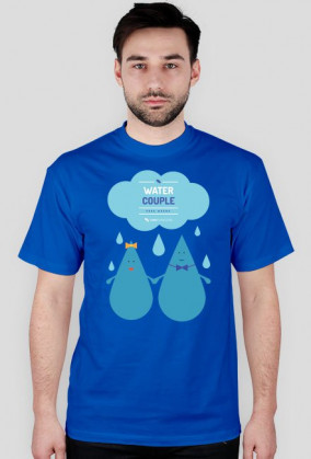 Water couple (para wodna) - bardzo męska koszulka