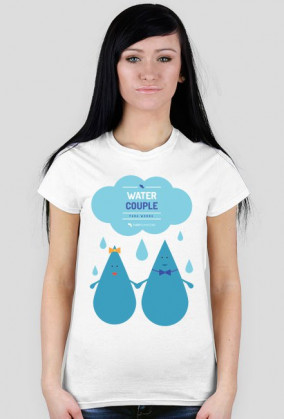 Water couple (para wodna) - damska koszulka