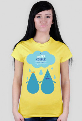 Water couple (para wodna) - damska koszulka