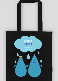 Water couple (para wodna) - torba z nadrukiem jednostronnym