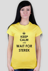 Koszulka damska "Keep Calm and Wait for Sterek"