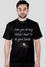 Koszulka męska "Can you be my Stiles? And I'll be your Derek"
