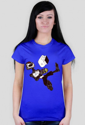 Koszulka damska robot game pad space sci-fi