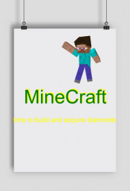 Minecraft Plakat 1