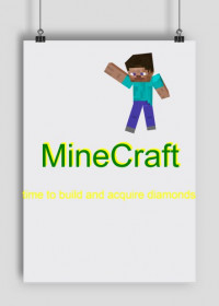 Minecraft Plakat 1