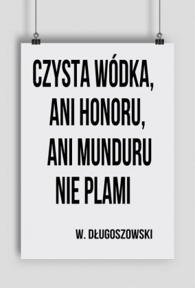 Czysta wódka - plakat