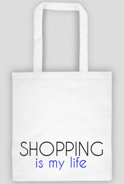 Shopping is my life #blue