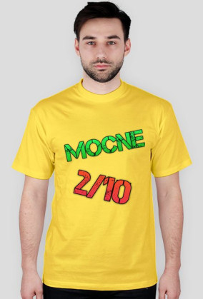 Mocne 2 na 10 - koszulka męska