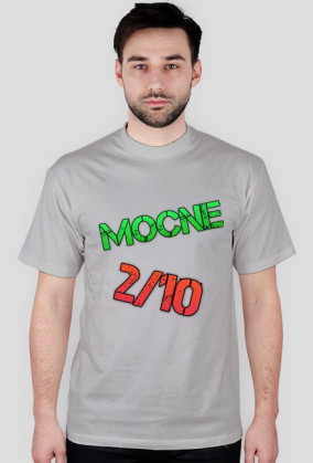 Mocne 2 na 10 - koszulka męska
