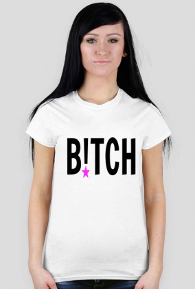 Koszula damska z napisem "B*tch"