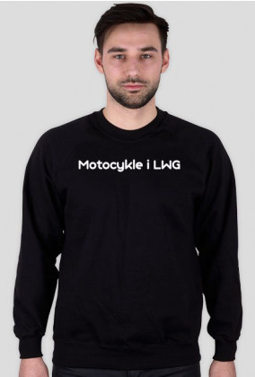 Koszulka "Motocykle i LWG" CZARNA
