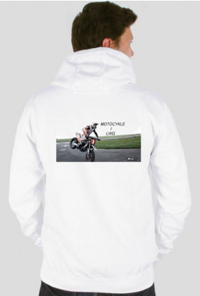 Bluza "Motocykle i LWG" BIAŁA