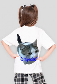 Bluzka dziewczęca Co mi powiesz? Obustronna