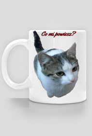 Kubek Co mi Powiesz? Obustronny