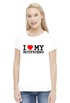 Koszulka I love my boyfriend
