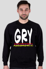 Bluza Męska Gry Anonimowy