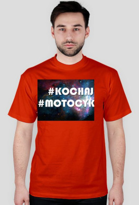 #KOCHAJ #MOTOCYKLE - T-Shirt