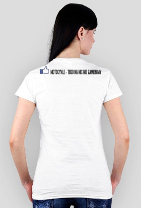 #KOCHAJ #MOTOCYKLE - T-Shirt Damski