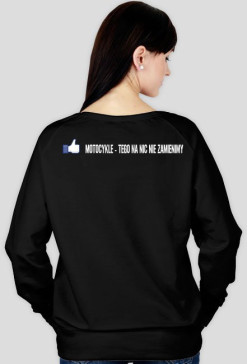 #KOCHAJ #MOTOCYKLE -  BLUZA DAMSKA