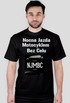 Nocna jazda motocyklem bez celu -Koszulka